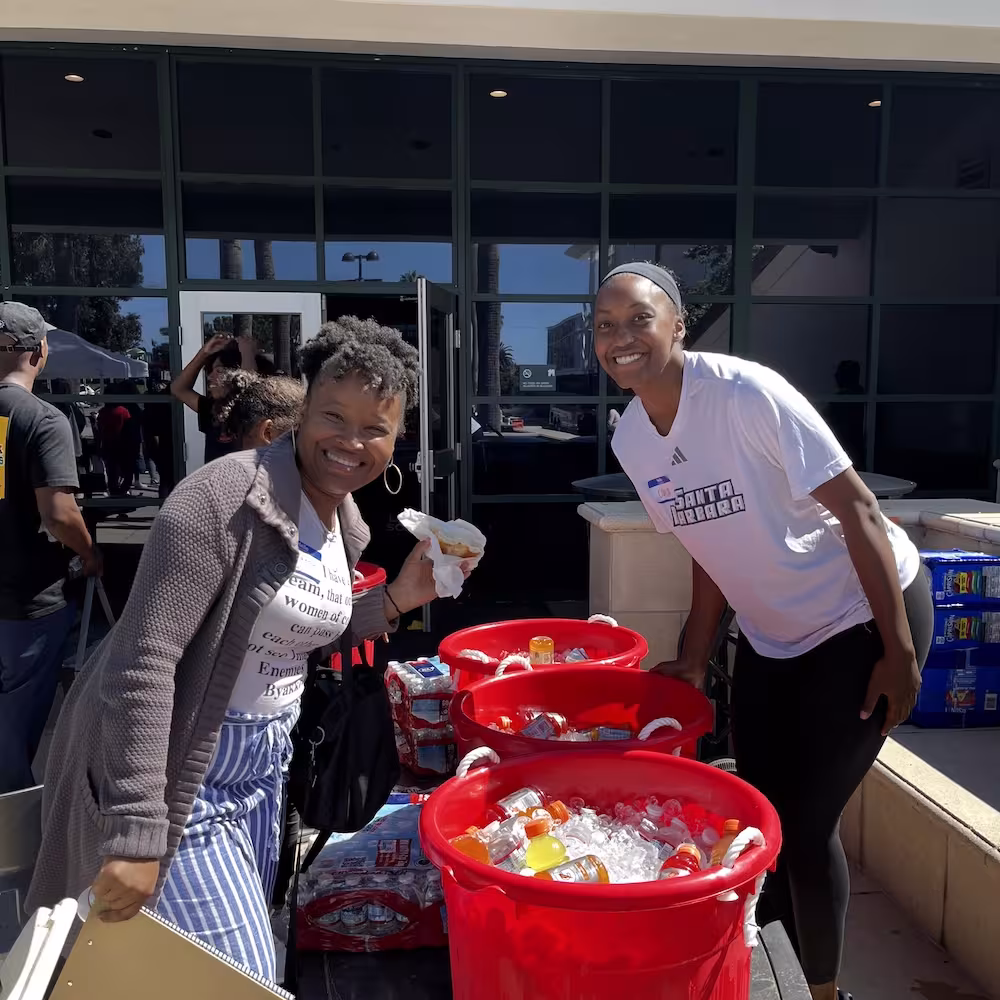 Black Youth Leadership volunteers in 2024